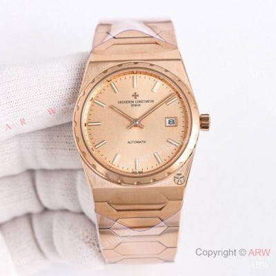 Vintage Replica Vacheron Constantin Historiques 222 Rose Gold Case Watch